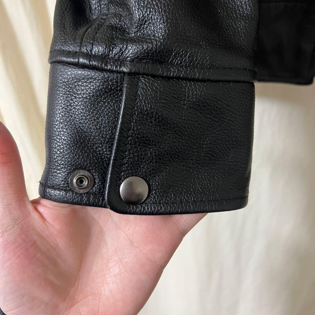 m*o様 FORTIME 牛革　レザーブルゾン レザージャケット
