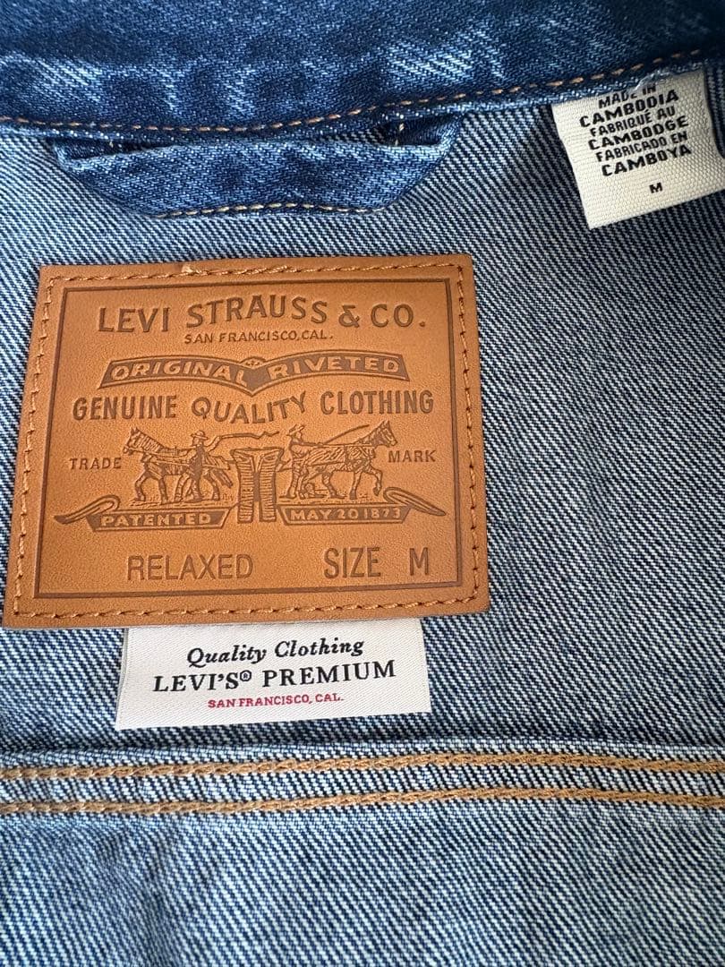 Levis tracker 1st トラッカー リーバイス M 試着のみ
