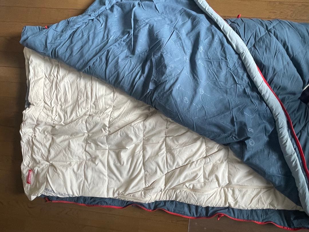 コールマン寝袋シュラフマルチレイヤースリーピングバッグオールシーズン封筒型