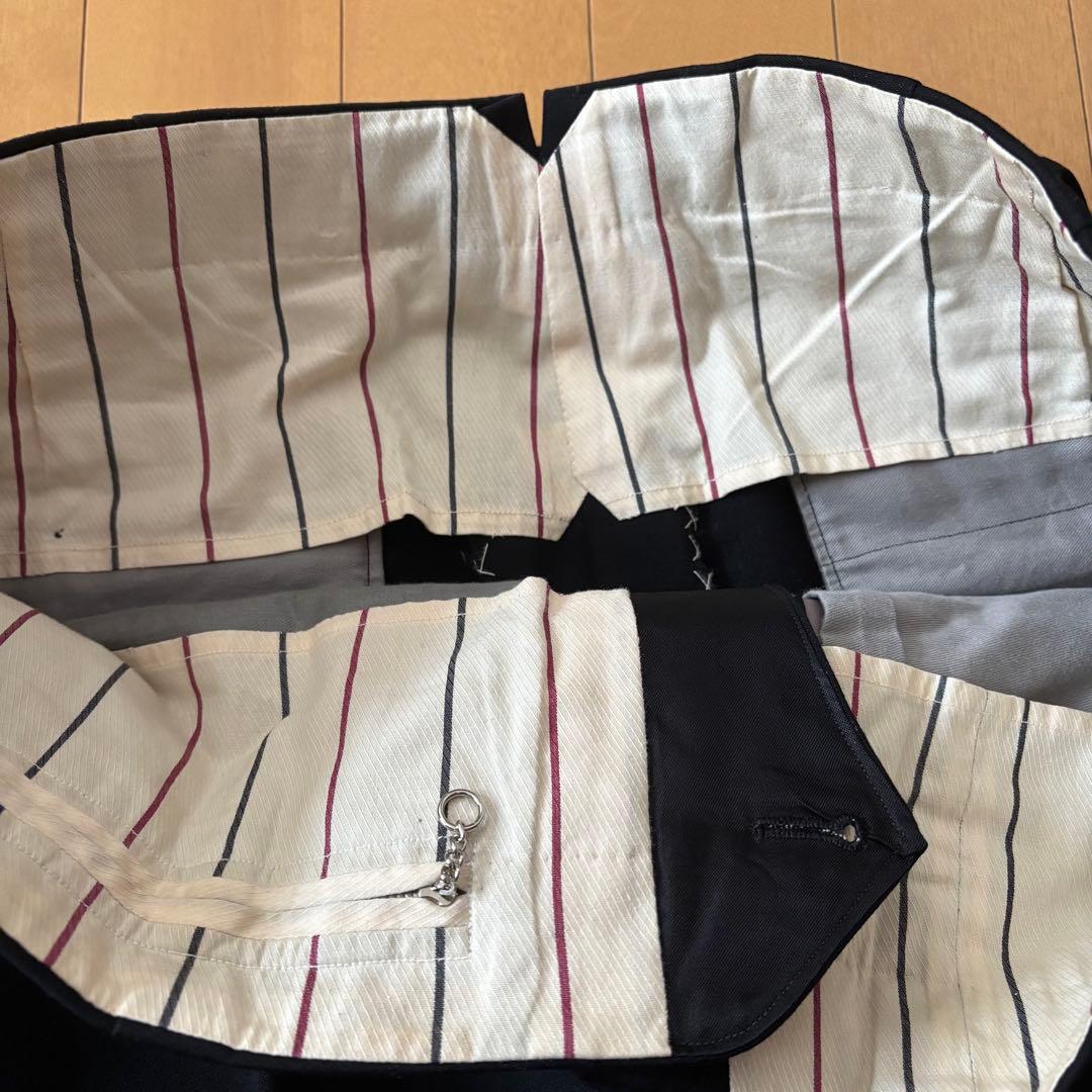 スーツ 50s vintage talon wide 2tuck slacks BLK