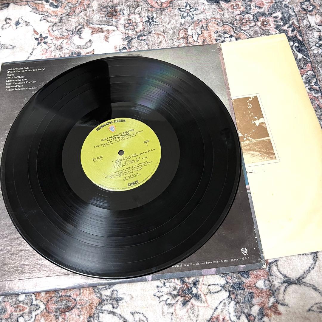 ヴァン・モリソン Saint Dominic’s Preview USA盤 LP