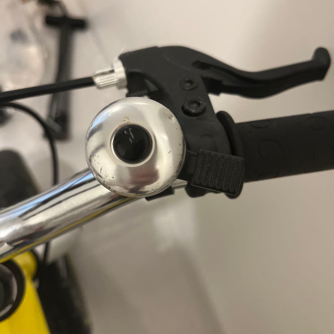 へんしんバイク（スタンド付き）幼児用自転車 12インチ　イエロー