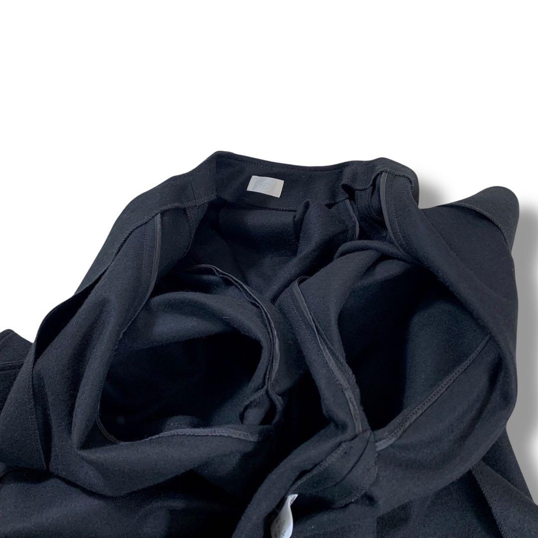 美品✨シーニュcygneスカラップケープコート sophie+ ブラック