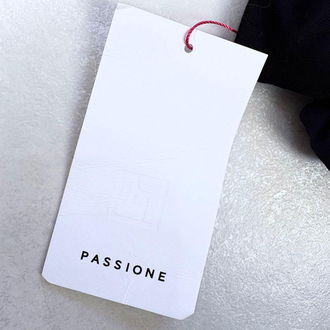 新品タグ付き　PASSIONE パシオーネ　ボリュームスリーブブラウス　ドレープ