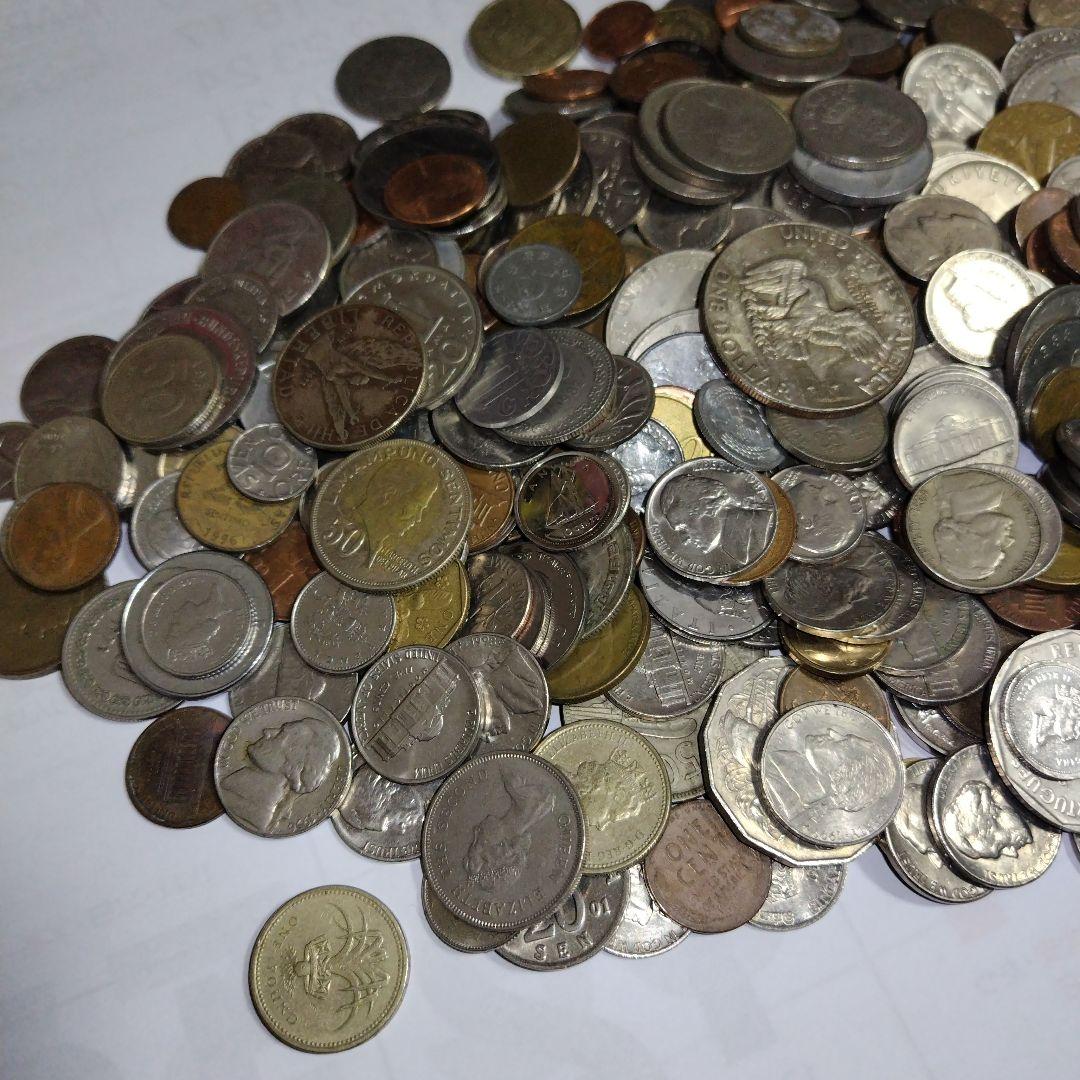 ５.４kg 外国まとめて素材用硬貨古銭貨幣大量