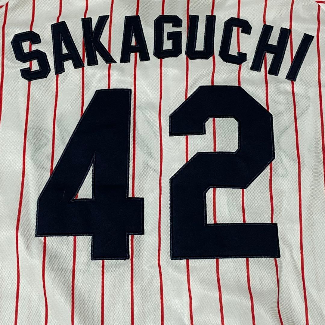 東京ヤクルトスワローズ 坂口智隆 ユニフォーム ホーム 42