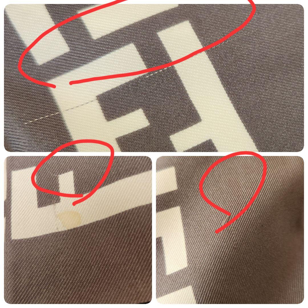 正規品★フェンディ★FENDI★ズッカ柄★シルクスカーフ