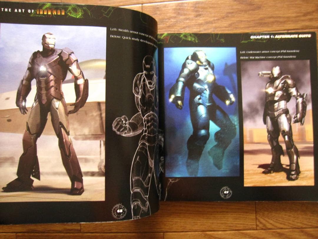 The Art of Iron Man　アイアンマン　Marvel