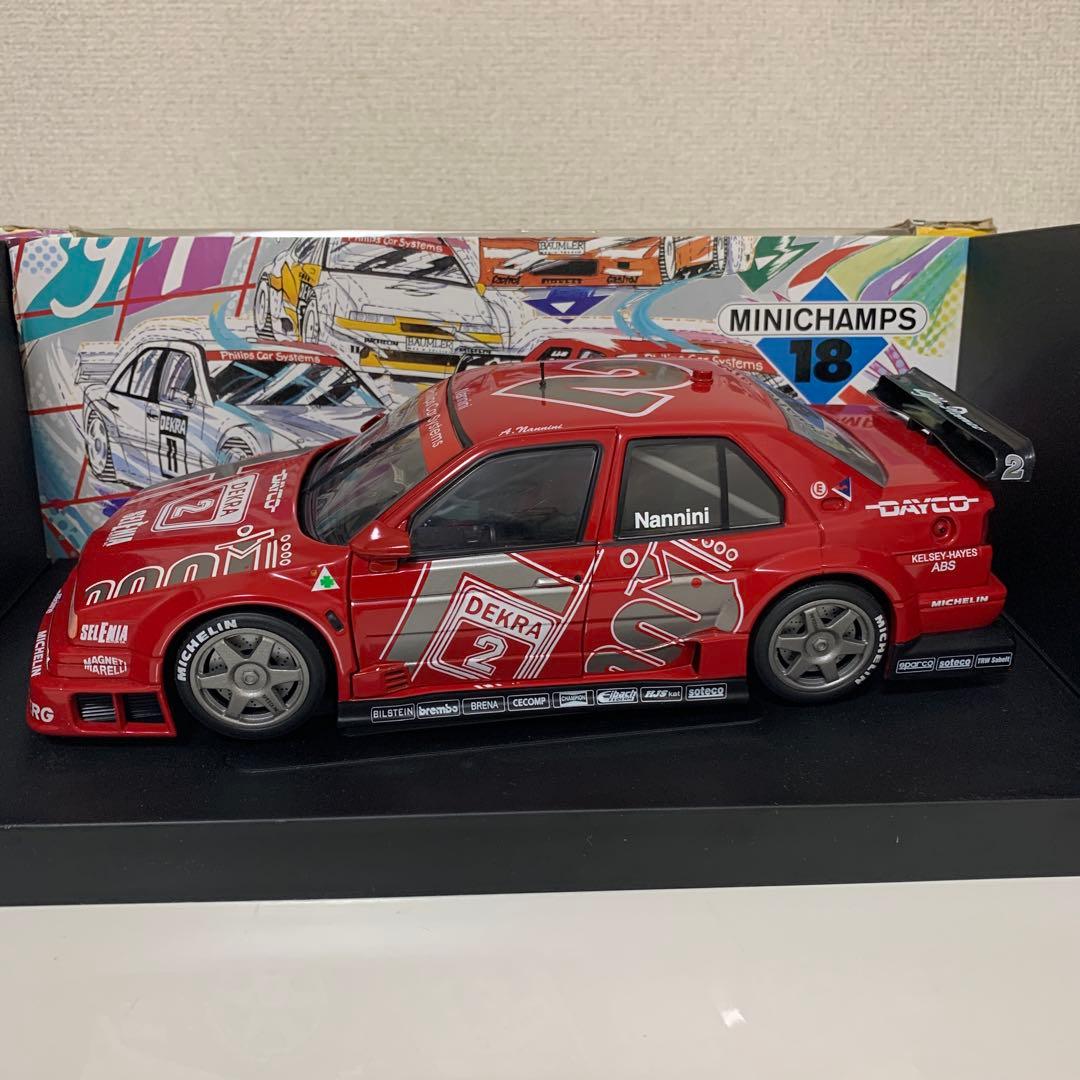 MINICHAMPS 1/18アルファロメオ155 V6 DTM Nannini