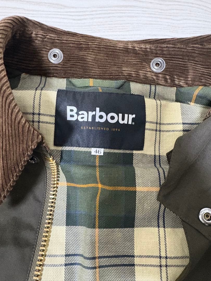 Barbour フリークスストア別注BIG BEDALE 46 オリーブ