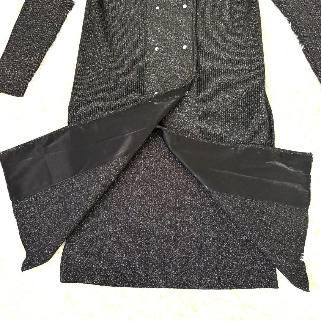 美品☆アメリ　AMERI VINTAGE☆グリッター　ダブル　ジャケット　ドレス