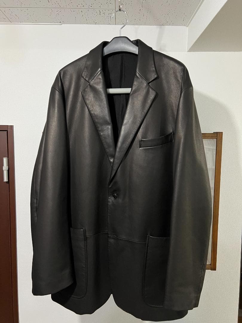 COMOLI／シープスキン ２Bジャケット／24AW