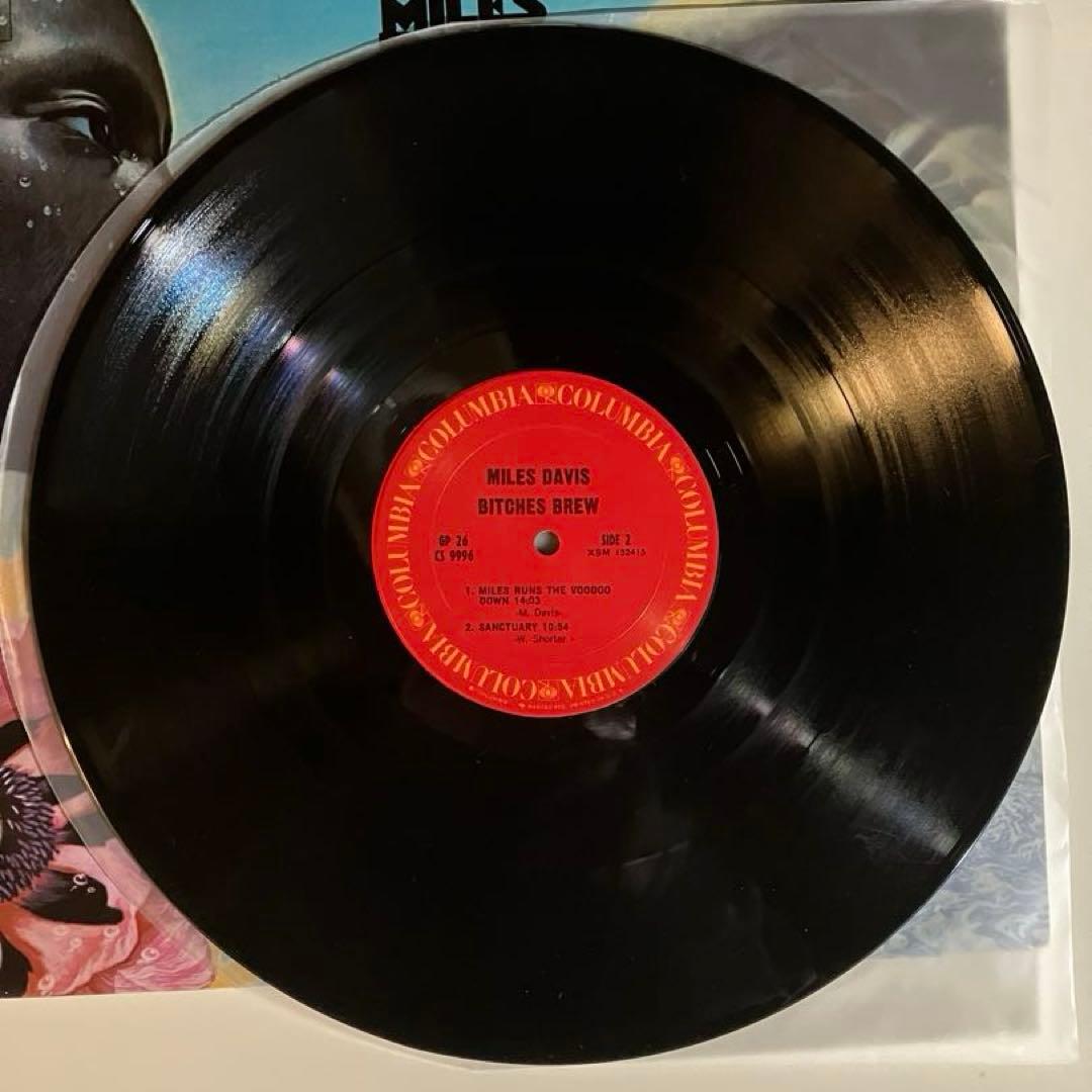 US￼￼盤 Miles Davis/Bitches Brew 2枚組 レコード