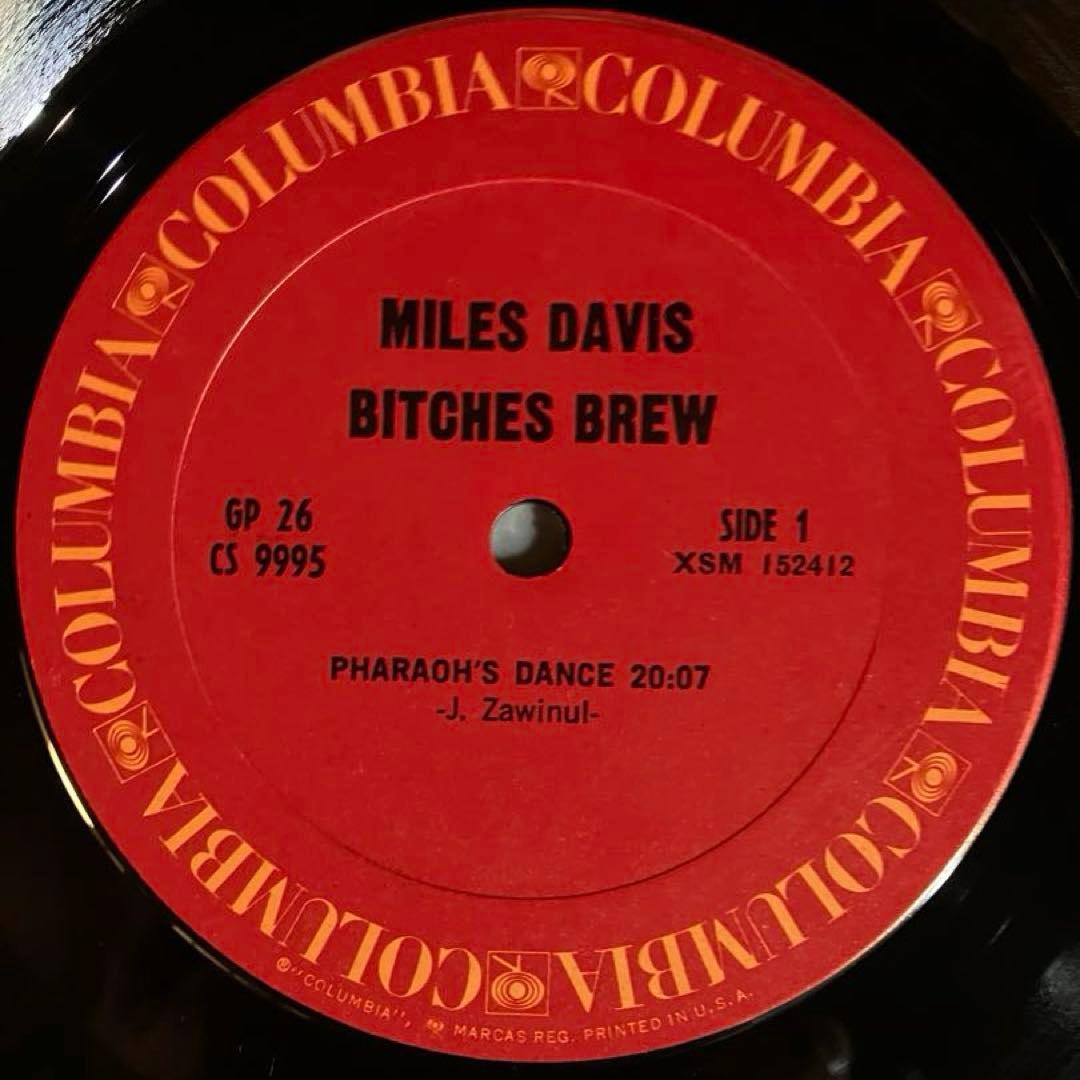 US￼￼盤 Miles Davis/Bitches Brew 2枚組 レコード