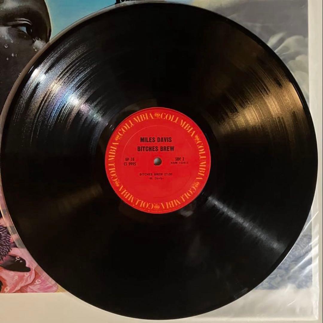 US￼￼盤 Miles Davis/Bitches Brew 2枚組 レコード