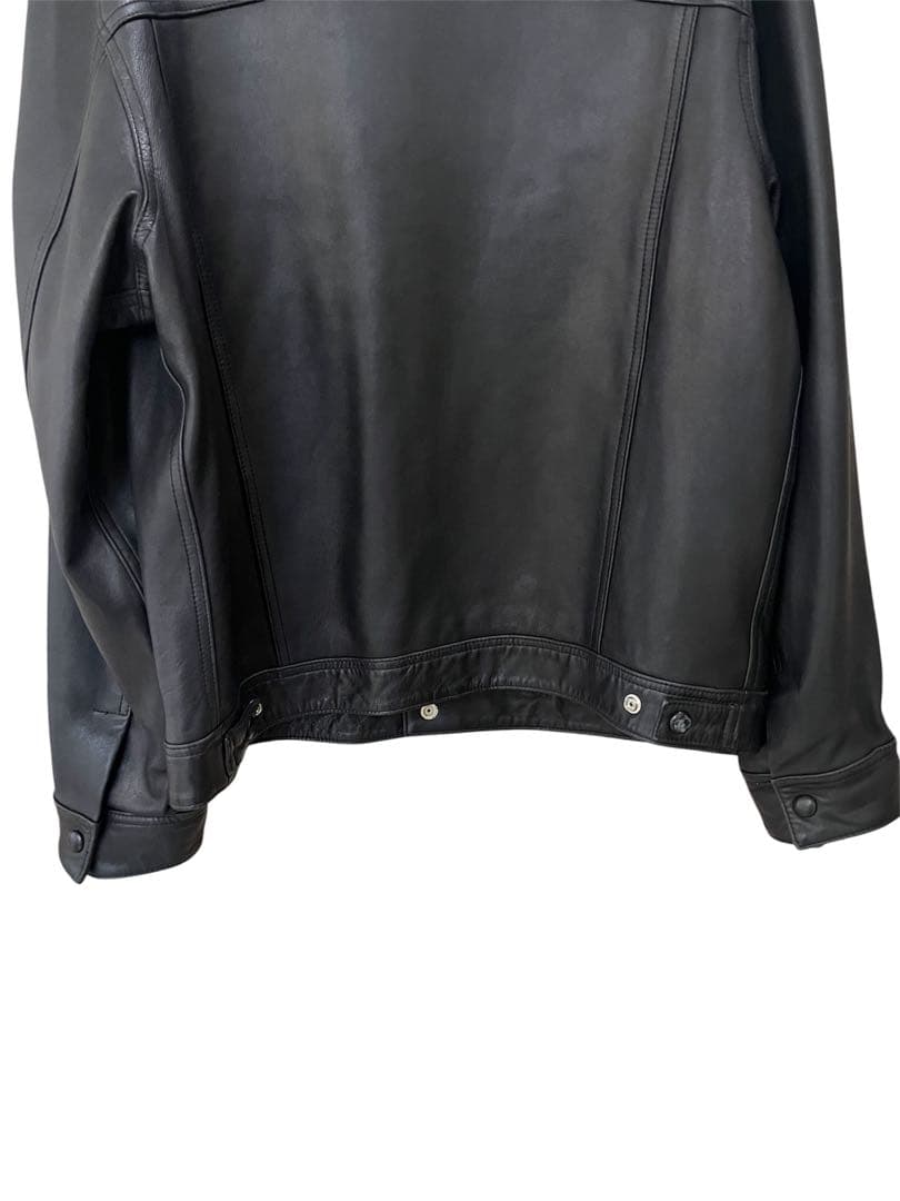 Supreme leather trucker jacket Lサイズ