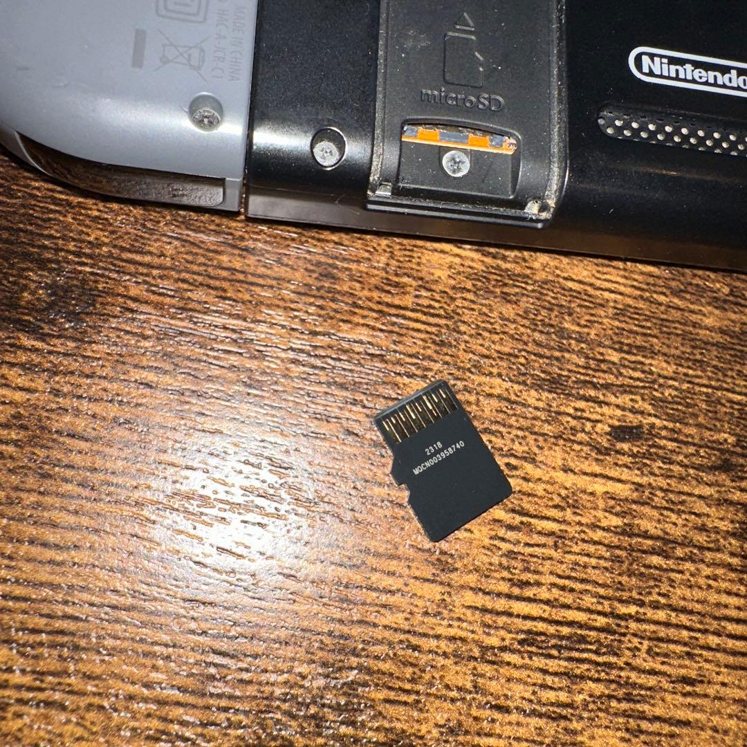 動作品 訳あり Nintendo Switch グレー 本体 + 付属品