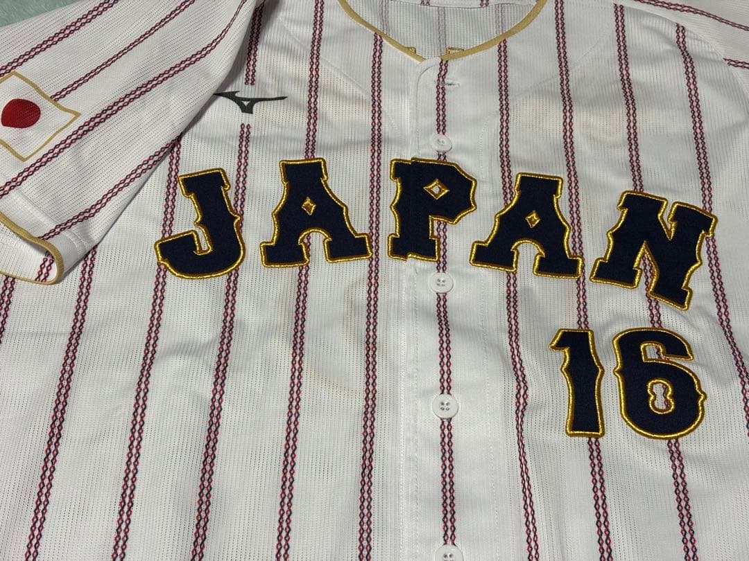 WBC2026 ミズノ　大谷16 ユニフォーム（ホーム）　L