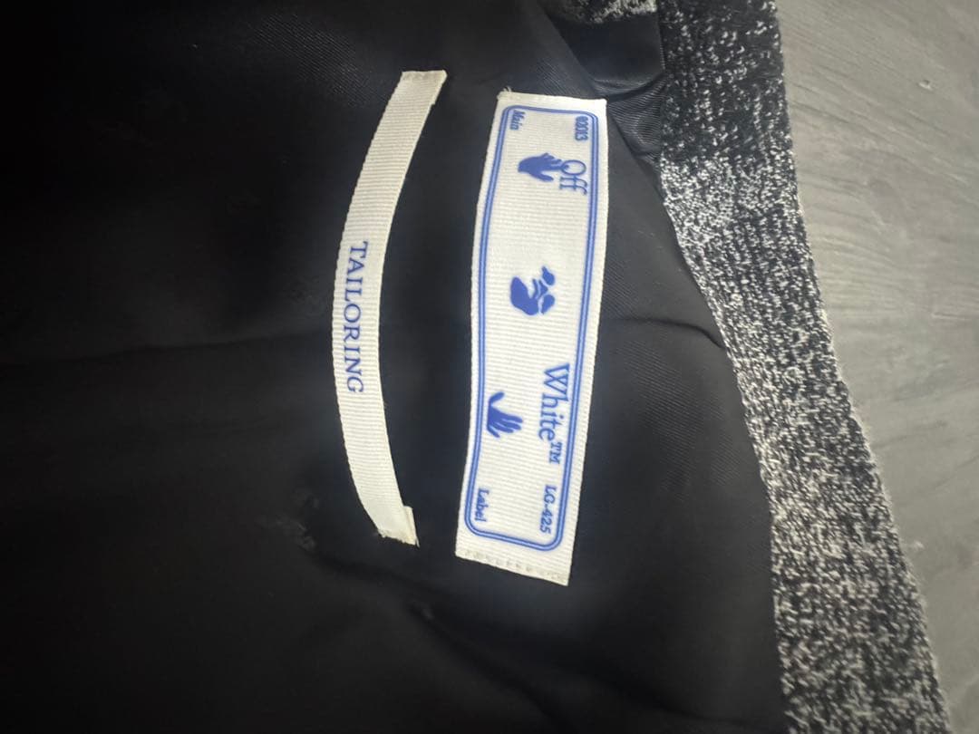 Off-White グラフィックセットアップ　テーラードジャケット