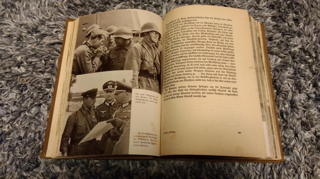 【1941年ナチスドイツ当時物】Von Lemberg bis Bordeaux