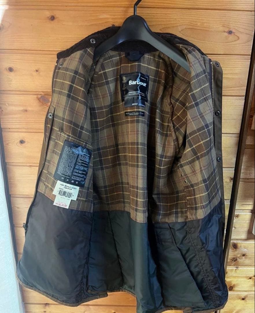 値下げ中‼️Barbour ビデイル　38 バーグ