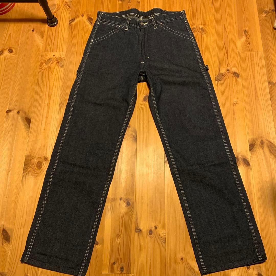 Lee ペインターパンツ　日本製　サイズL 濃紺　美品