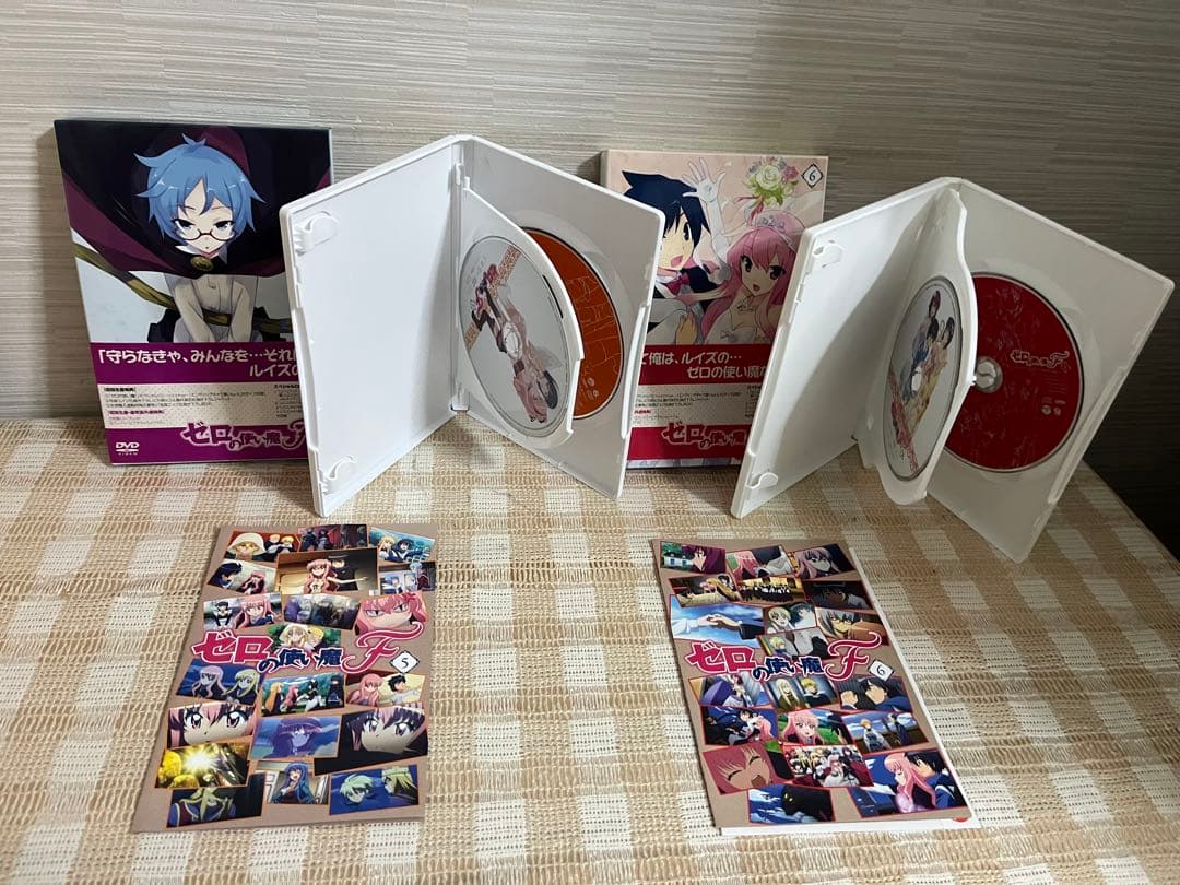 ゼロの使い魔F 初回版全6巻セット DVD