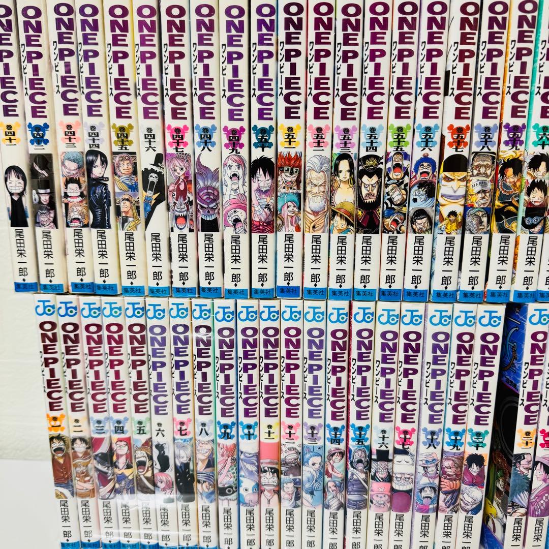 美品　ONE PIECE 全巻セット　1巻〜111巻　関連本8冊付き　尾田栄一郎