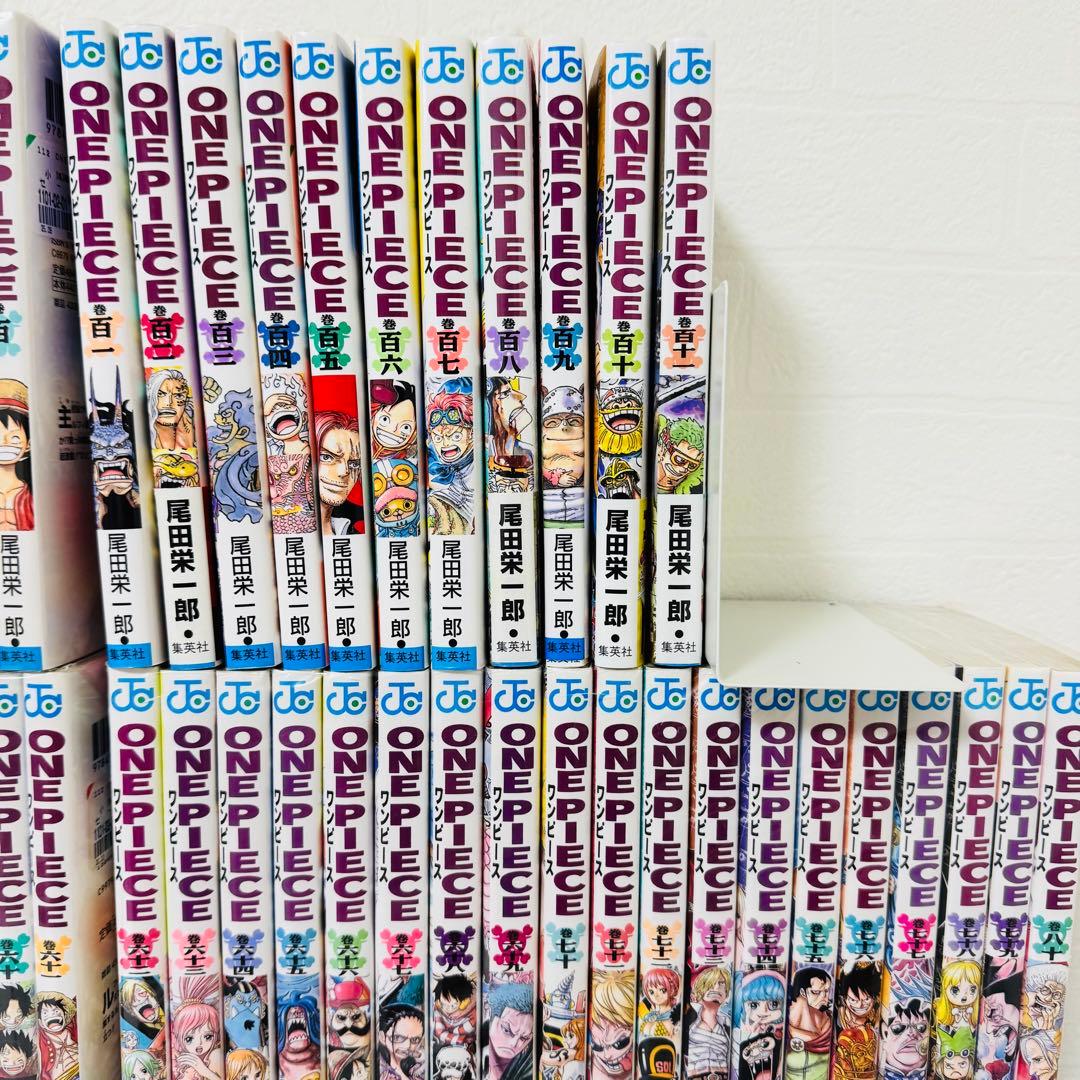 美品　ONE PIECE 全巻セット　1巻〜111巻　関連本8冊付き　尾田栄一郎