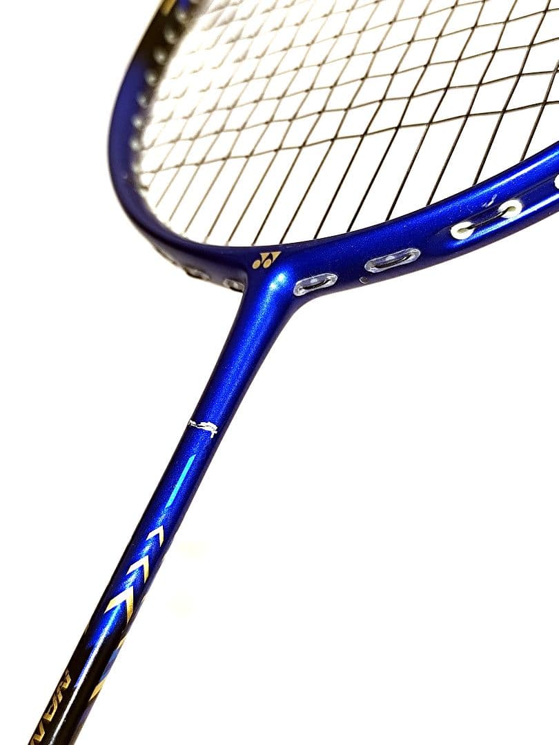 YONEX ナノフレア 200 サファイアブルー(4U.G5)中古品