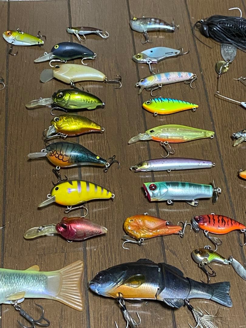 バス釣り引退セット　ハードルアーonly