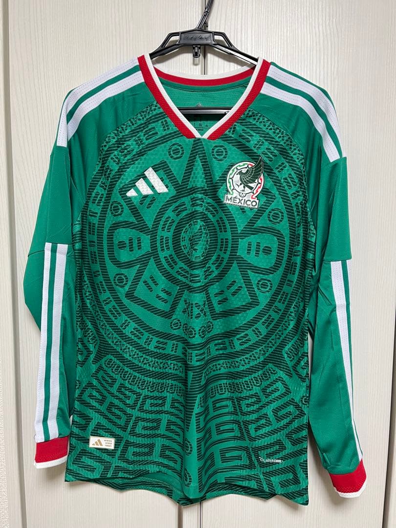 【長袖】④2026 メキシコ代表 ホーム ユニフォームL
