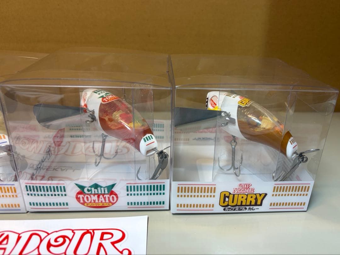 ポンパドール 全種類コンプリートセット カップヌードル × ジャッカル