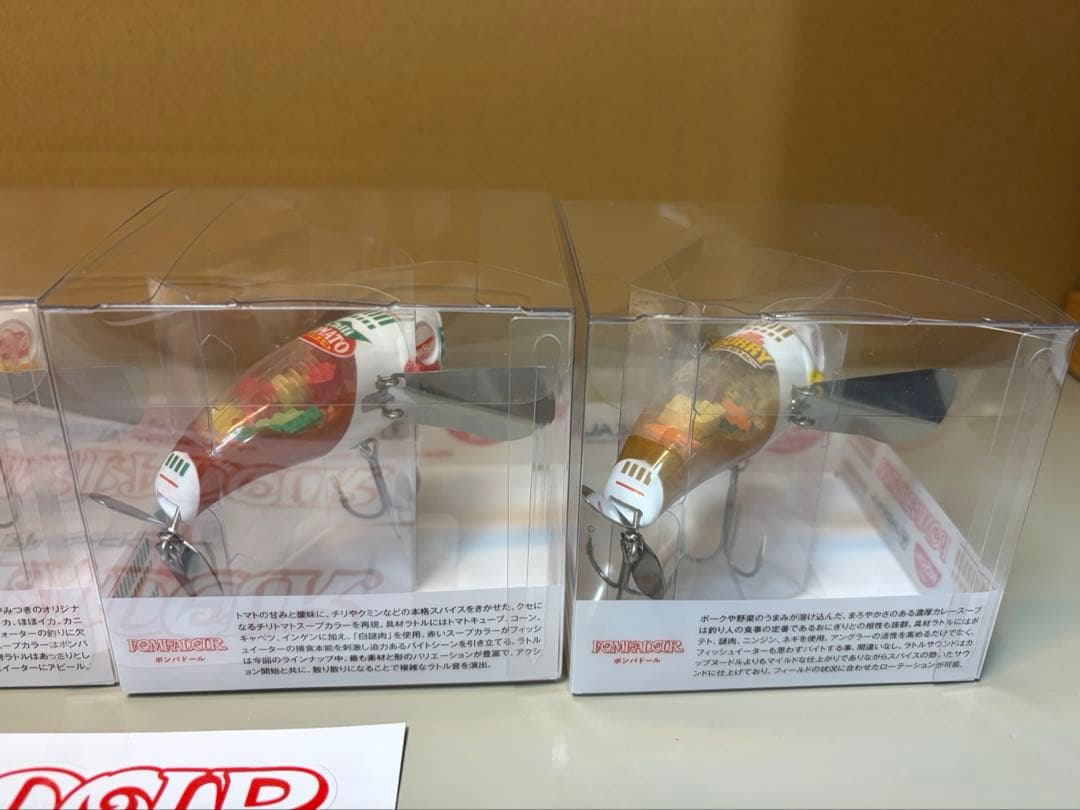 ポンパドール 全種類コンプリートセット カップヌードル × ジャッカル