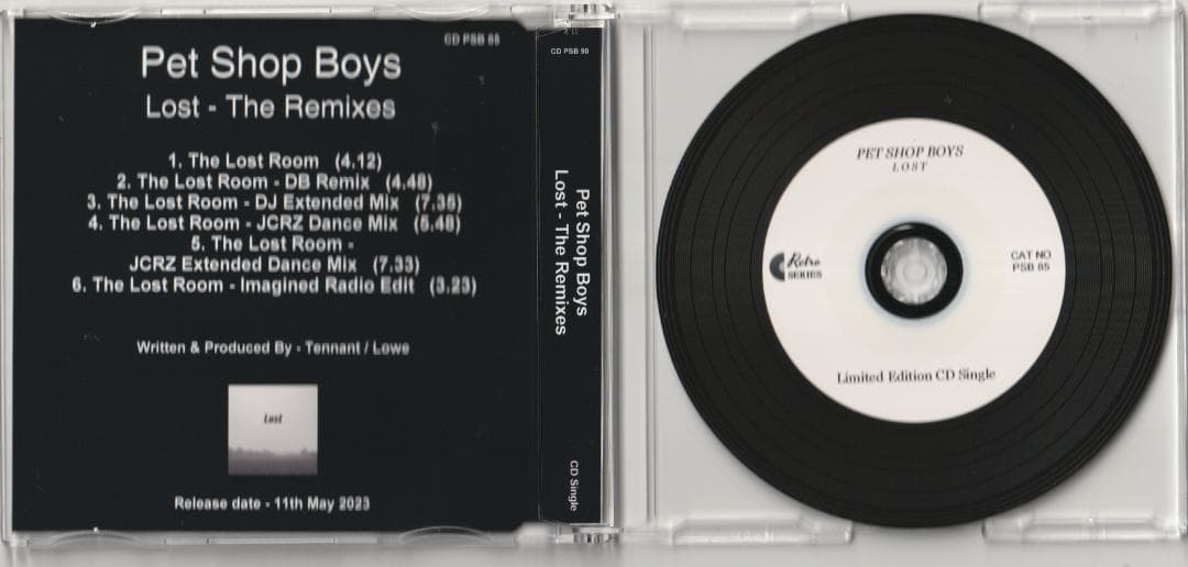 PET SHOP BOYS　Lost REMIXES　リミックス集 CD