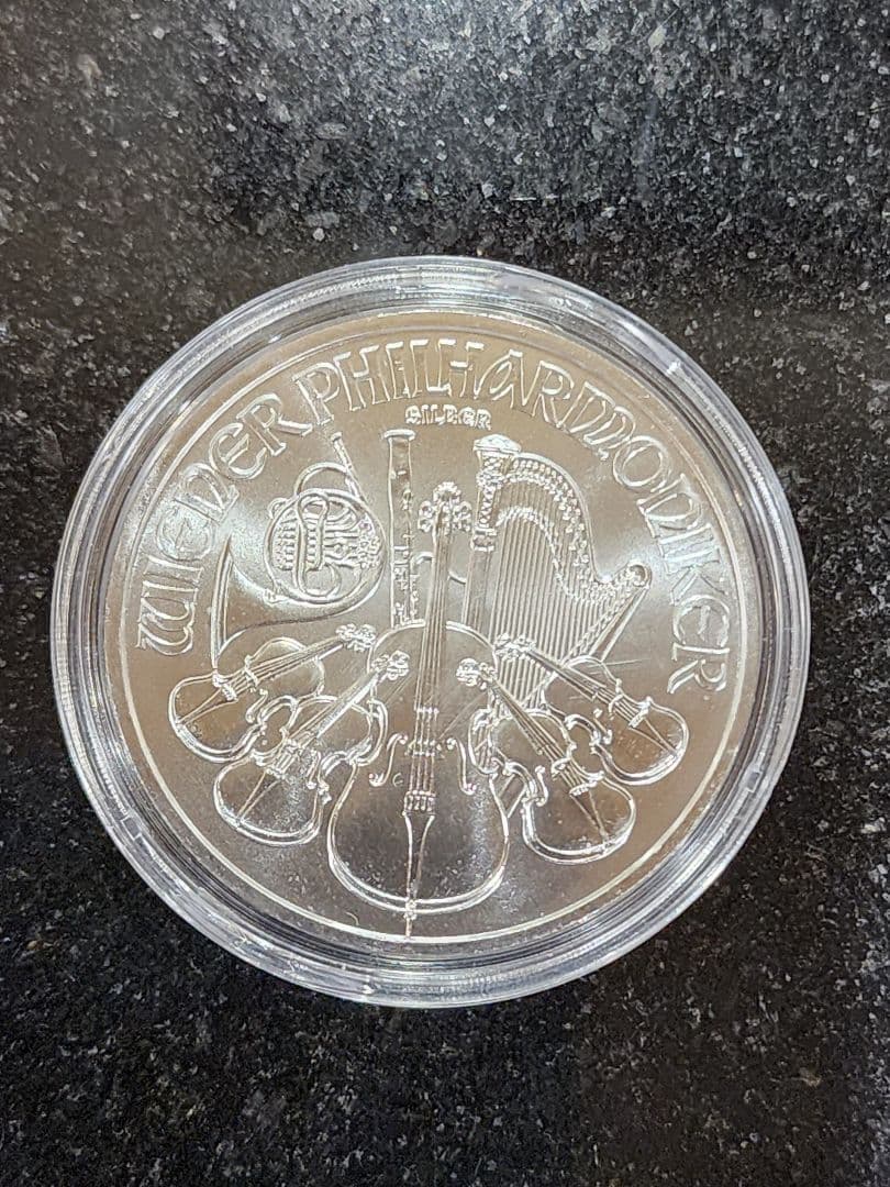 オーストリア 1オンス 銀貨 2025年 ウィーン 純銀製 31.1g　シルバー