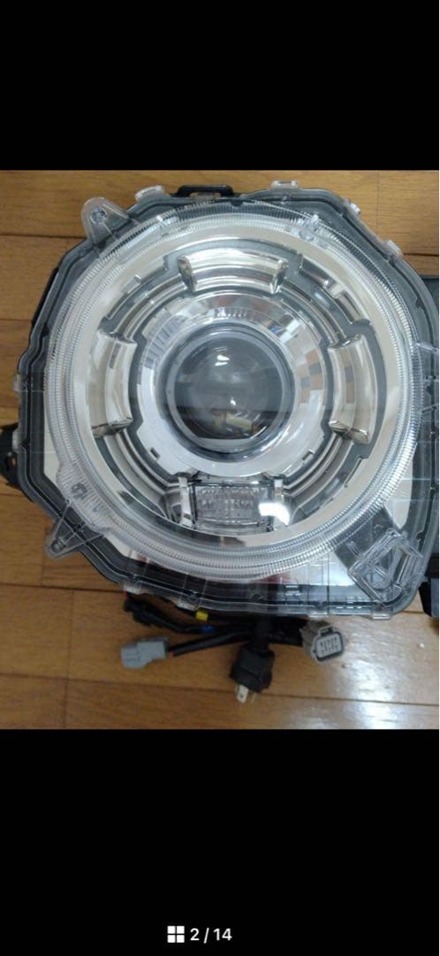 JB64ジムニー純正LEDヘッドライト右左セットプロジェクター式　ハーネス付き