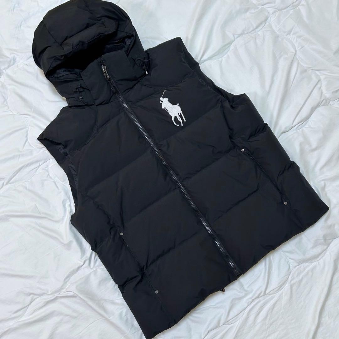 POLO Ralph Lauren ビッグポニー 2way ダウンベスト XL