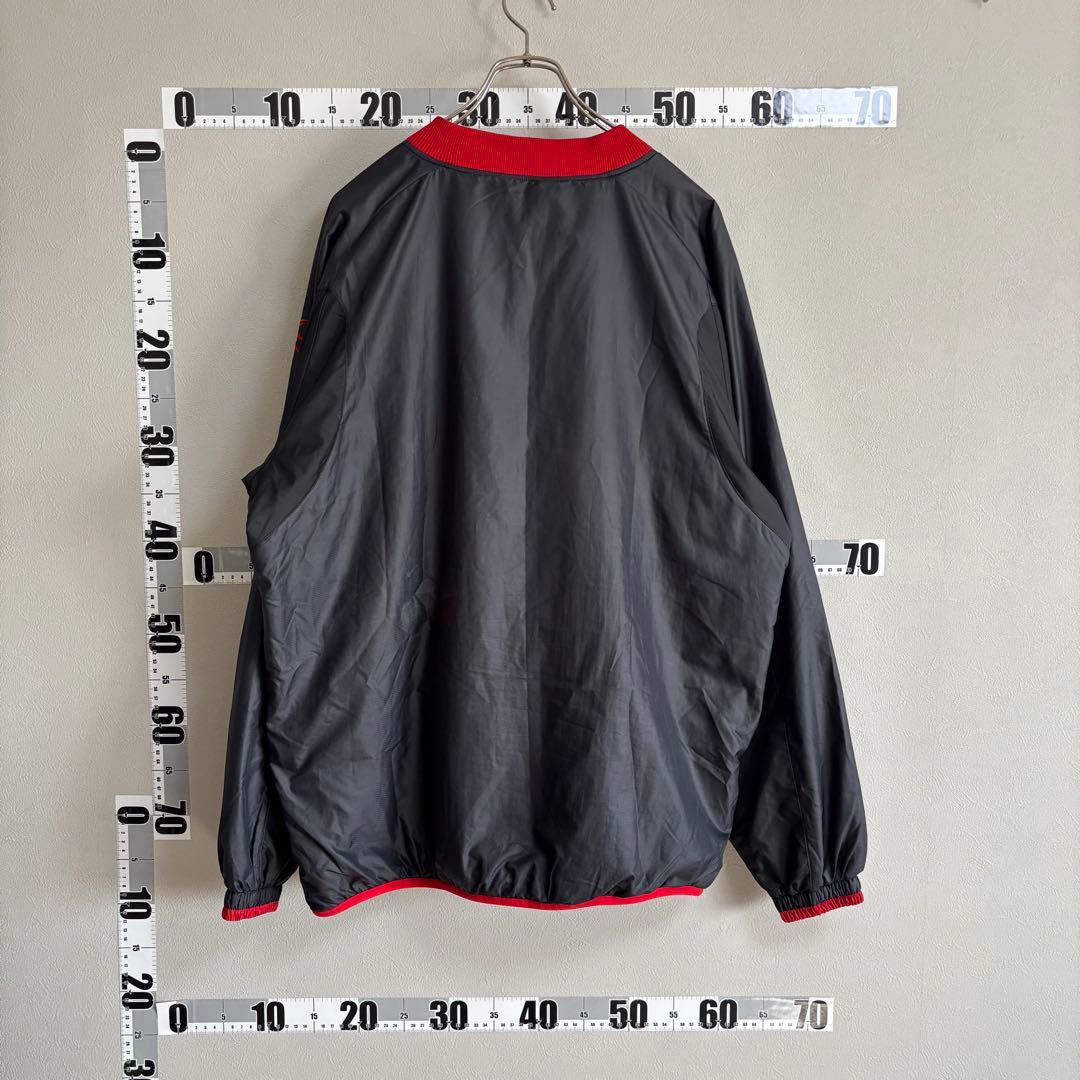 ピステ ナイキ NIKE ナイロンジャケット 黒 赤 白 XL 大きめ ビック