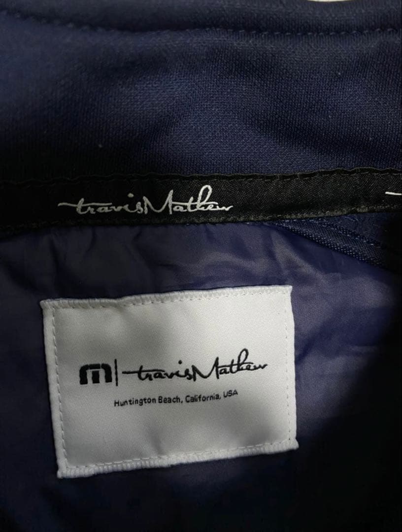 【良品】TravisMathew ジャケット メンズ M相当 ゴルフ ネイビー