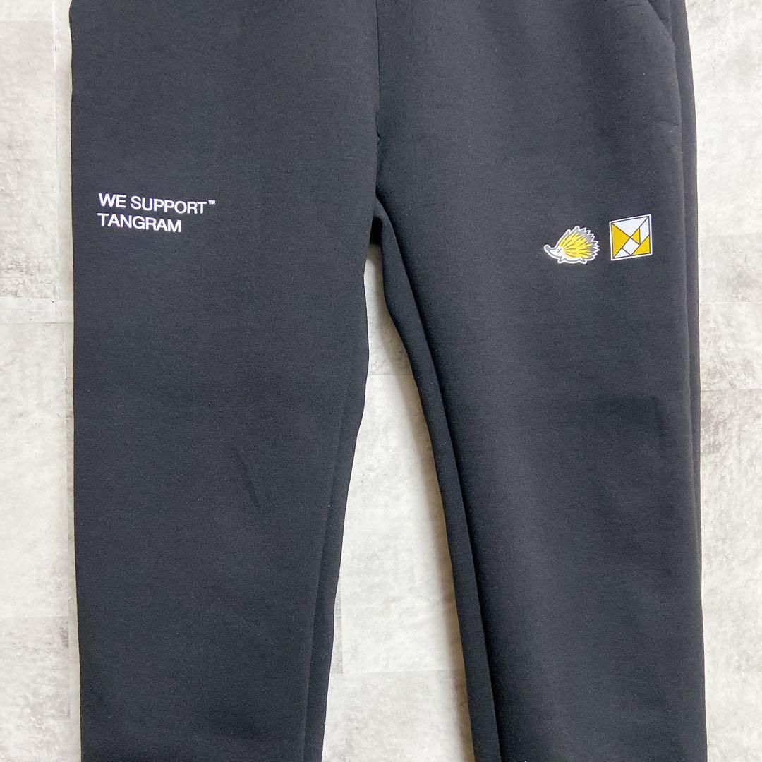 CLUBHAUS×TANGRAM【M】ゴルフパンツ スウェット ブラック コラボ