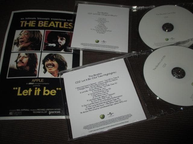 beatles let it be (RARE SET!!送料込み）
