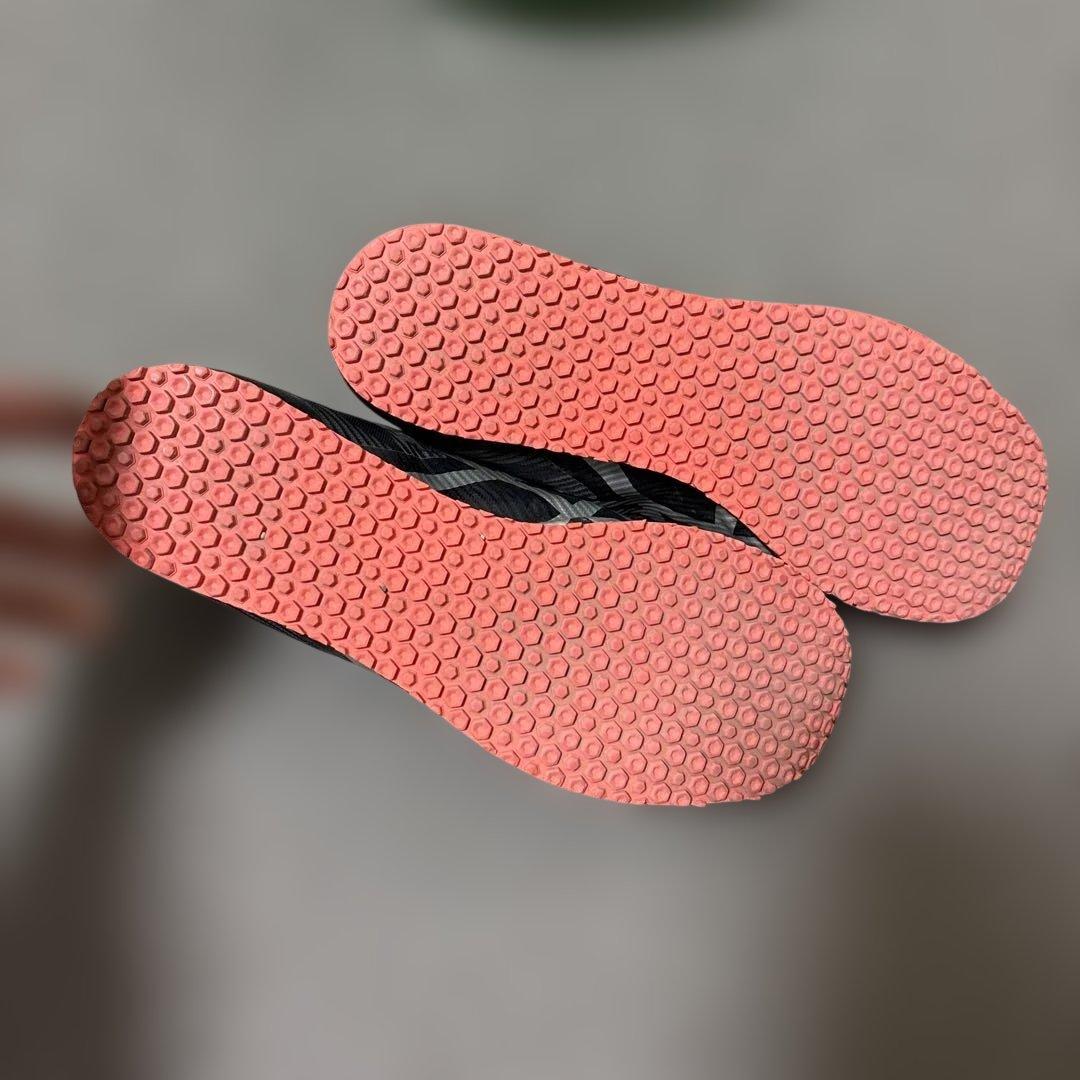 asics ウィンドスプリント3 紐は変更してあります