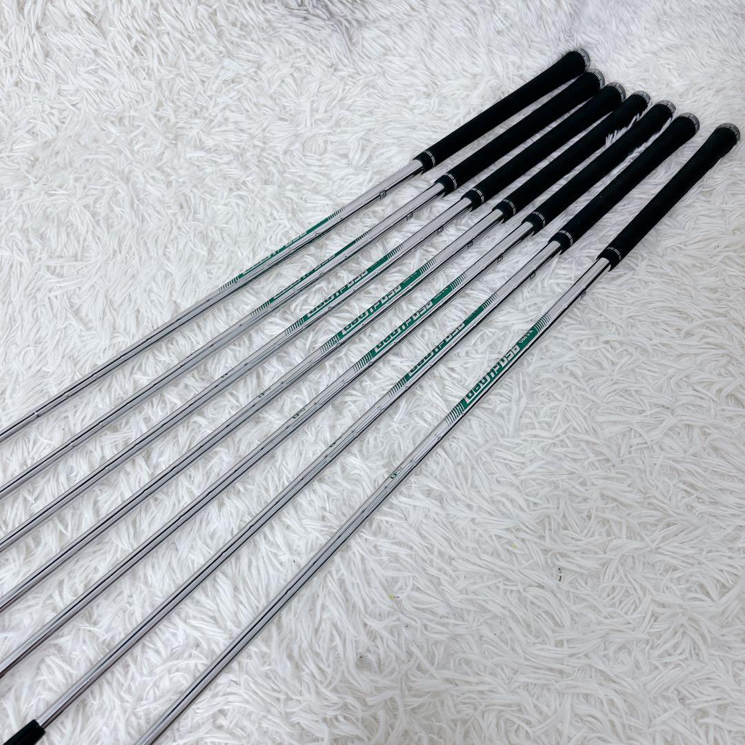PING G710 アイアン 7本セット ブラック　1オーナー S オレンジ