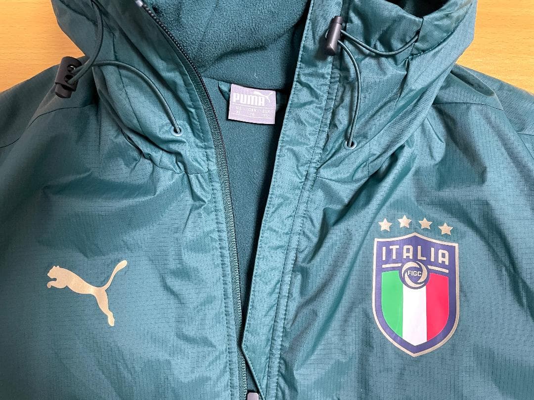 イタリア代表 トレーニングジャケット 海外ＸＬ ベンチジャケット ベンチコート