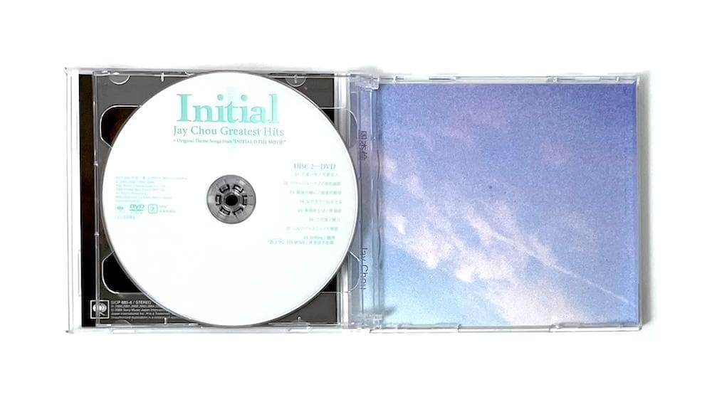 美品 廃盤 帯付き CD+DVD ジェイ・チョウ INITIAL J 初回限定盤