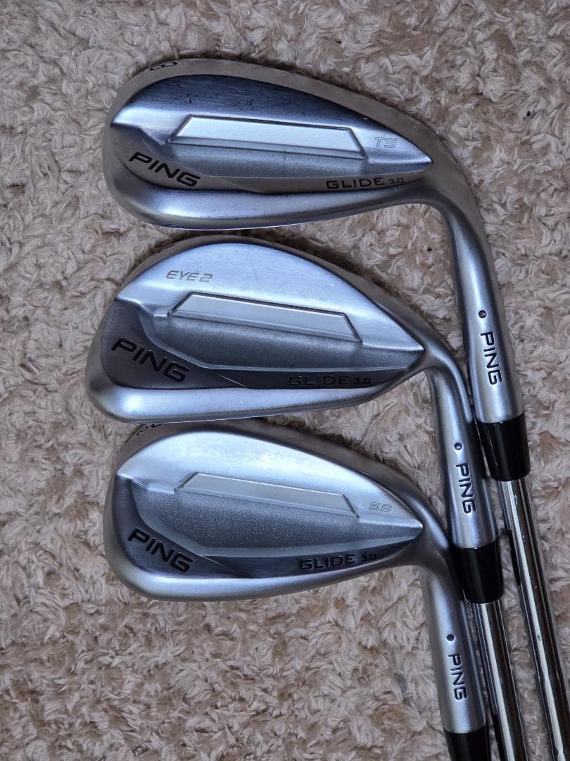 PING GLIDE 3.0 ウェッジ ３本セット 50° 54° 58°