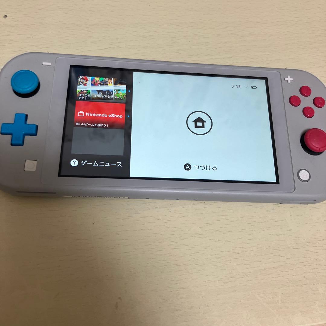 【難あり】Nintendo Switch lite ポケモンザシアン・ザマゼンタ