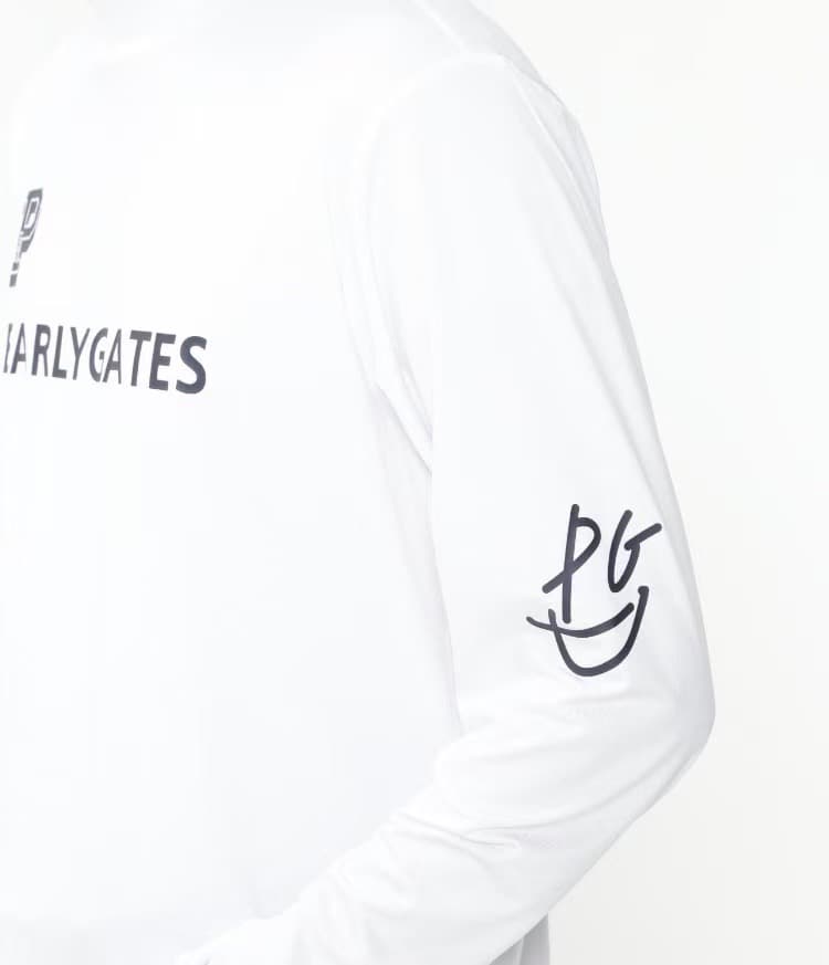 新品 新商品 日本正規品 パーリーゲイツ 吸水速乾 遮熱 裏起毛 白 6 XL