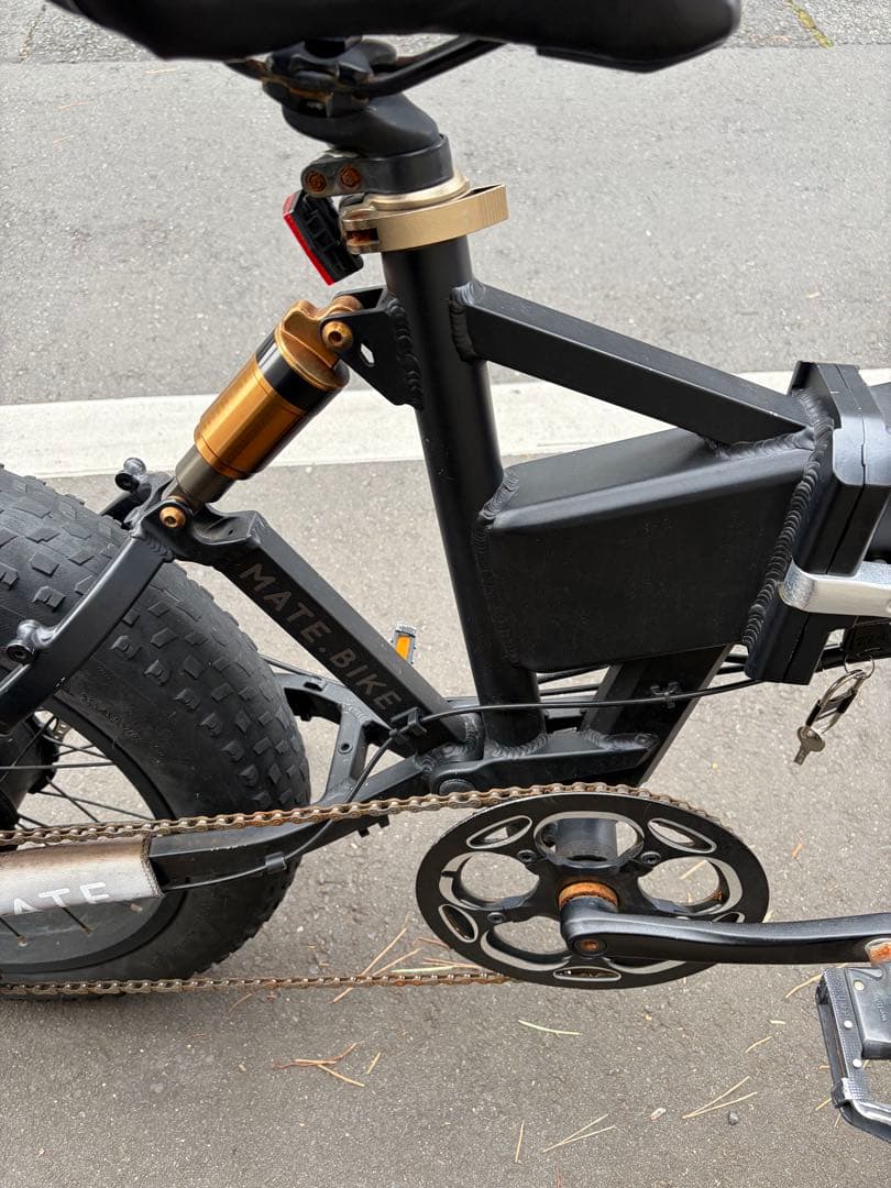 正常動作　mate 250 電動自転車 ブラック　メイトMATE X BIKE